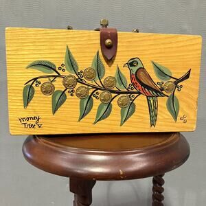 1962 Original Box Bag by Collins of Texas "Money Tree V" DT8000